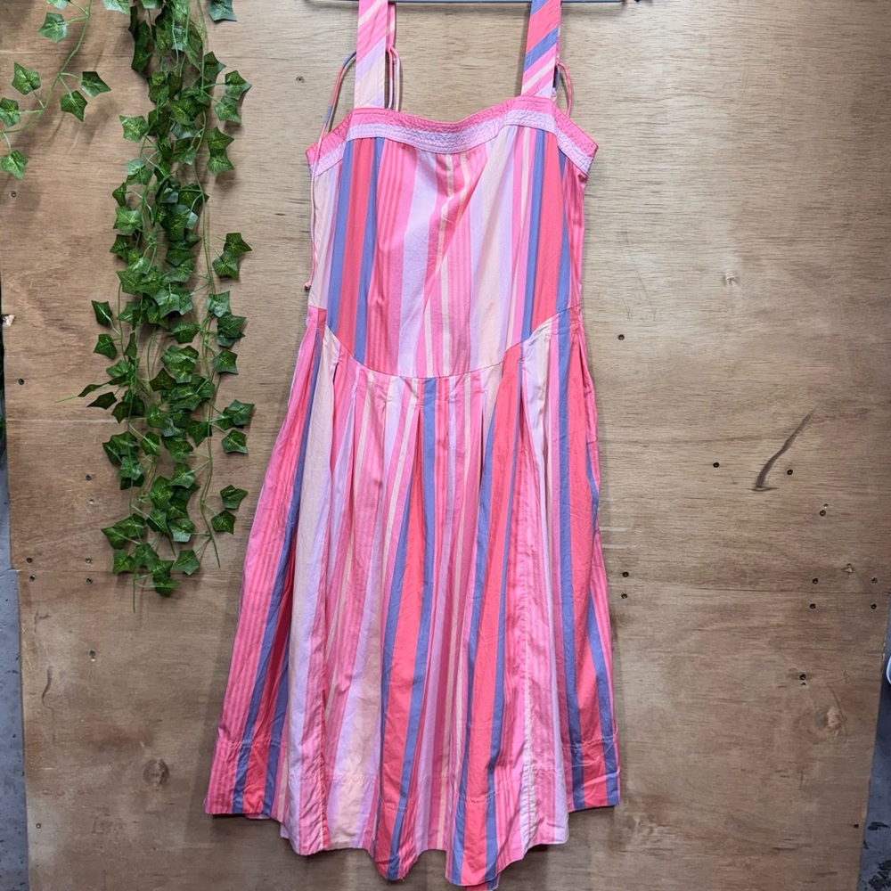 Free People Womens Primavera Stripe Midi